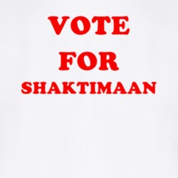 Vote For Shaktimaan Tv Show Shaktimaan T Shirt 6692496