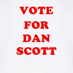 Vote For Dan Scott Tv Show One Tree Hill T Shirt 6703794