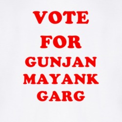 Vote For Gunjan Mayank Garg Tv Show Sapne Suhane Ladakpan Ke T Shirt 6715997