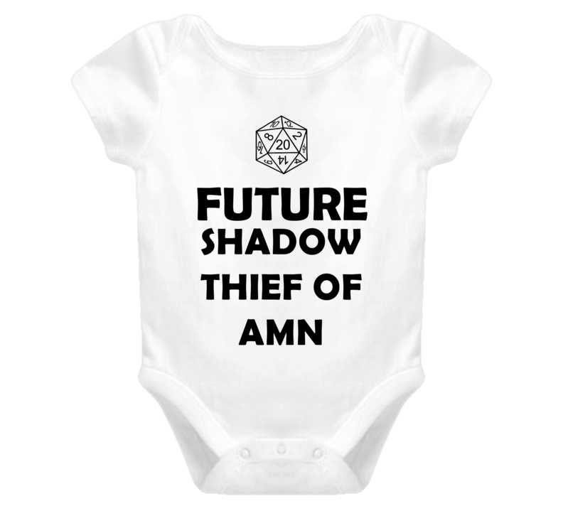 Future Shadow Thief of Amn Role Playing Game Baby One Piece