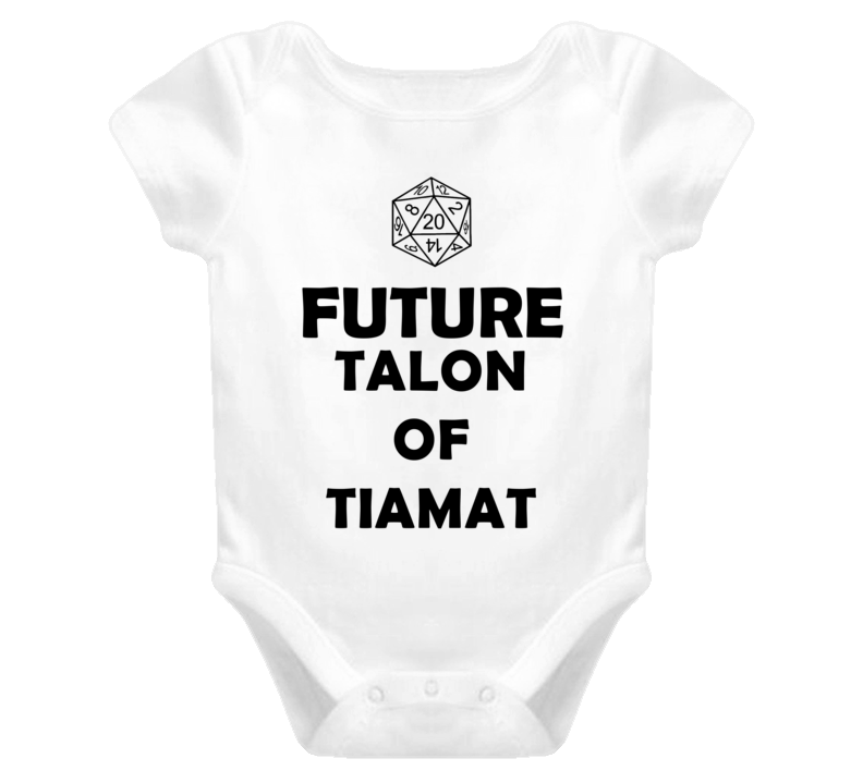 Future Talon of Tiamat Role Playing Game Baby One Piece