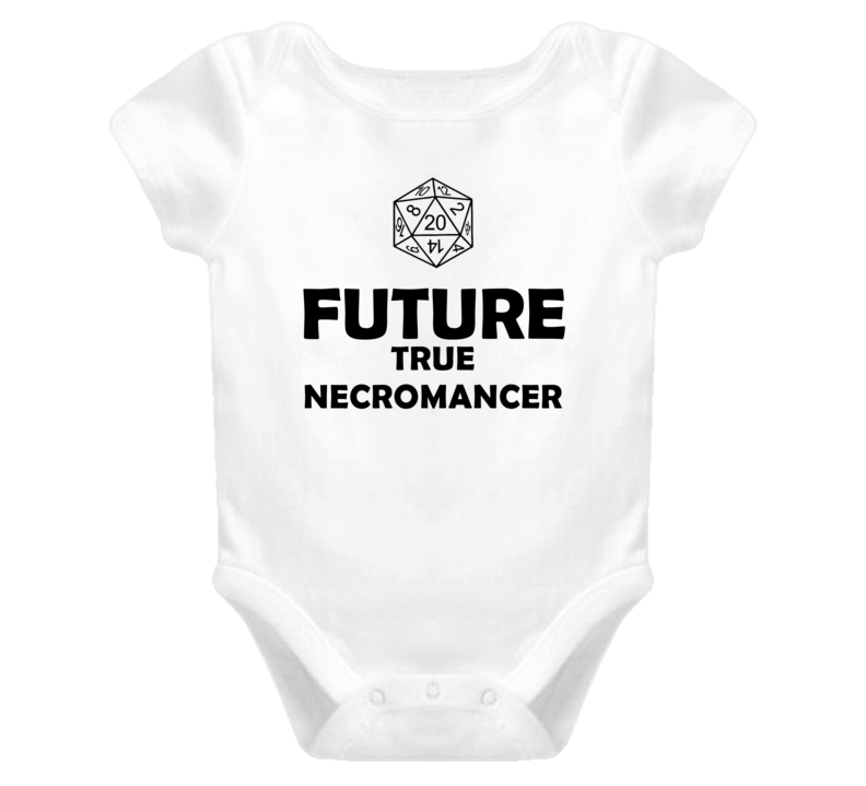 Future True Necromancer Role Playing Game Baby One Piece Future True Necromancer Role Playing Game Baby One Piece