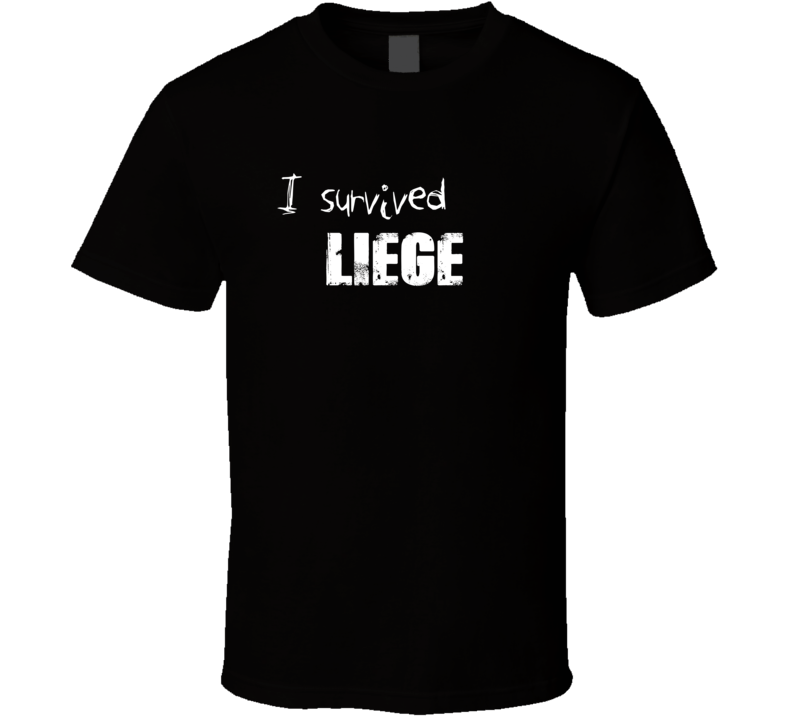 I Survived Liege PS4 Video Game T Shirt I Survived Liege PS4 Video Game T Shirt