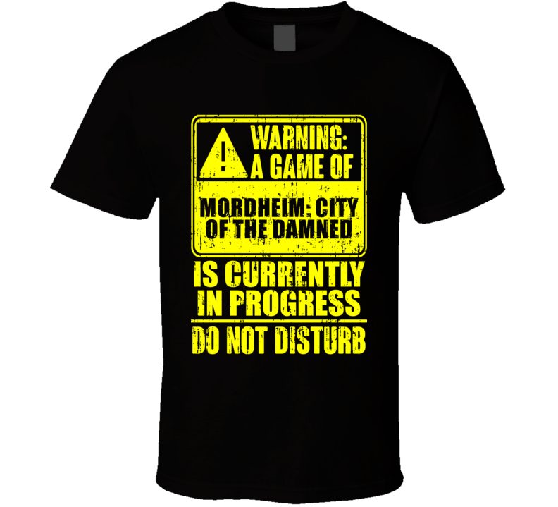 Mordheim City Damned Xbox One Video Game Warning Playing T Shirt Mordheim City Damned Xbox One Video Game Warning Playing T Shirt