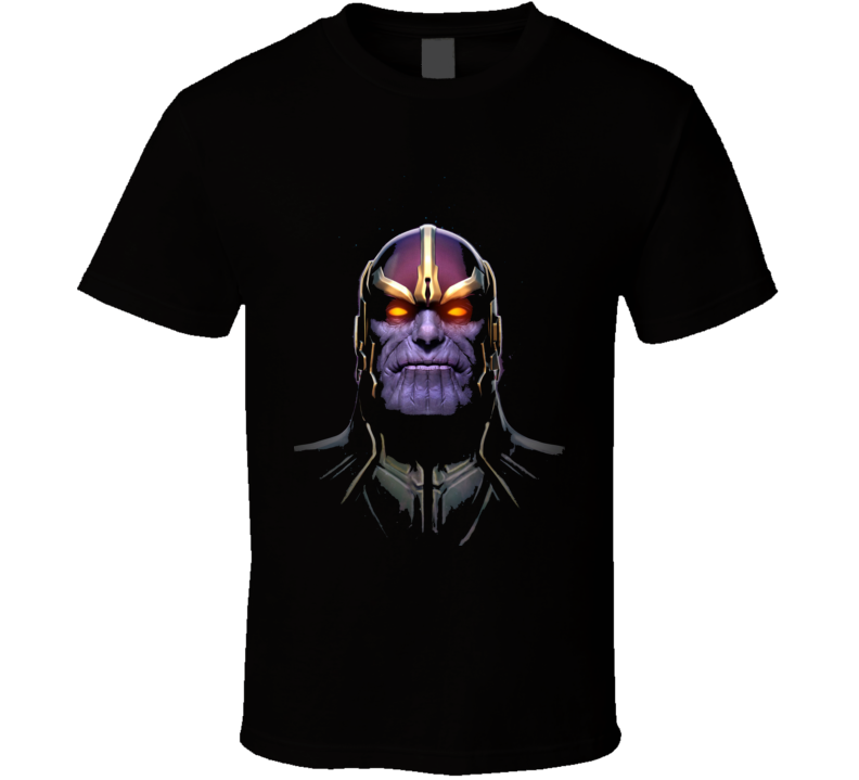 Thanos Infinity Gauntlet Movie Comic Books Face Art T Shirt Thanos Infinity Gauntlet Movie Comic Books Face Art T Shirt