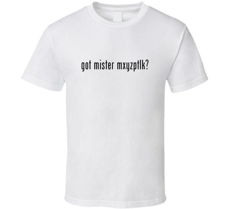 Mister Mxyzptlk Comic Books Super Hero Villain Got Milk Parody T Shirt Mister Mxyzptlk Comic Books Super Hero Villain Got Milk Parody T Shirt