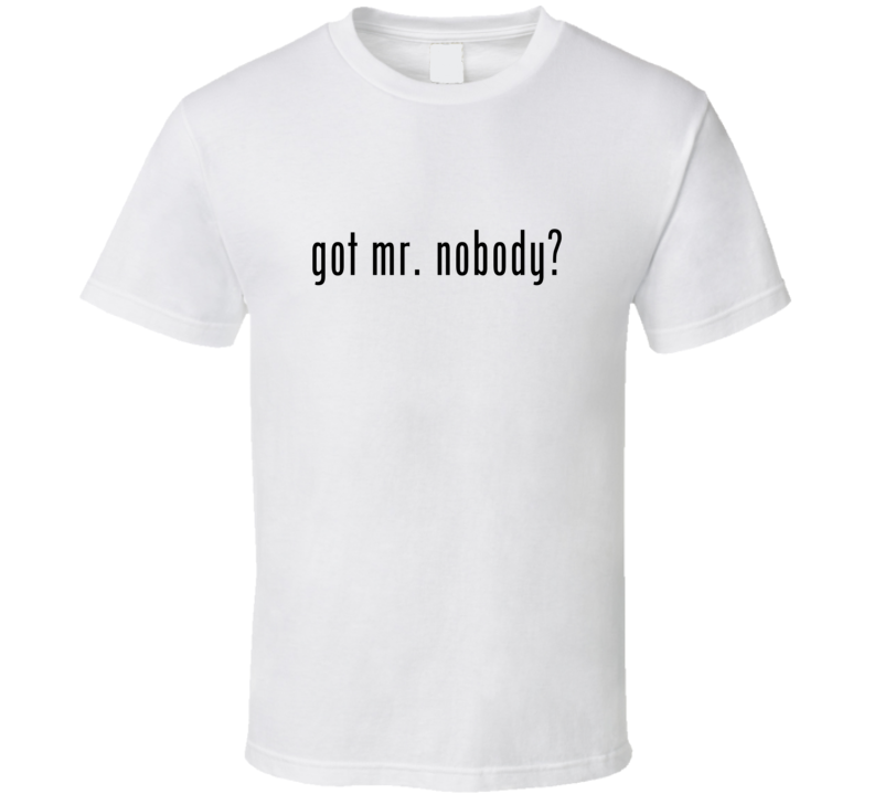 Mr Nobody Comic Books Super Hero Villain Got Milk Parody T Shirt Mr Nobody Comic Books Super Hero Villain Got Milk Parody T Shirt