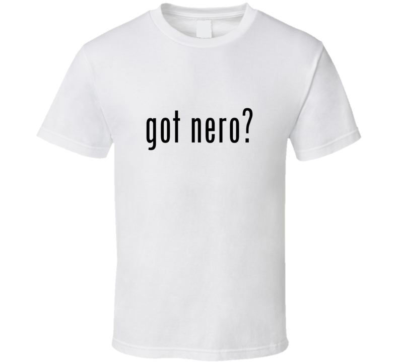 Nero Comic Books Super Hero Villain Got Milk Parody T Shirt Nero Comic Books Super Hero Villain Got Milk Parody T Shirt