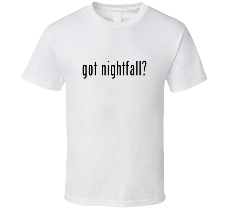 Nightfall Comic Books Super Hero Villain Got Milk Parody T Shirt Nightfall Comic Books Super Hero Villain Got Milk Parody T Shirt