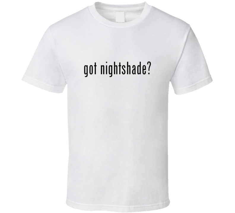 Nightshade Comic Books Super Hero Villain Got Milk Parody T Shirt Nightshade Comic Books Super Hero Villain Got Milk Parody T Shirt