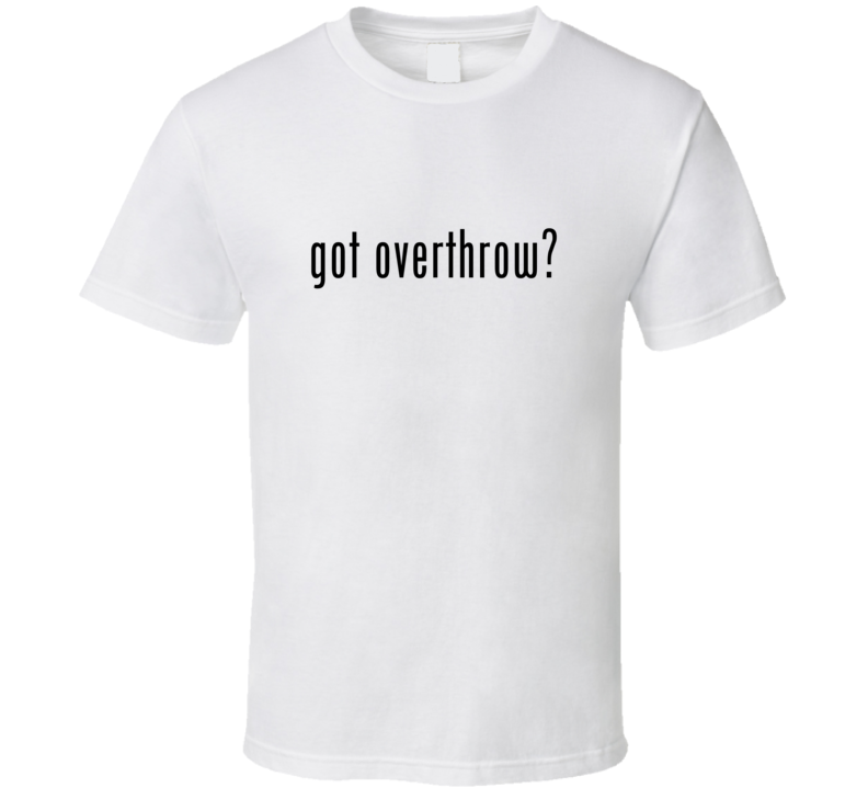 Overthrow Comic Books Super Hero Villain Got Milk Parody T Shirt Overthrow Comic Books Super Hero Villain Got Milk Parody T Shirt