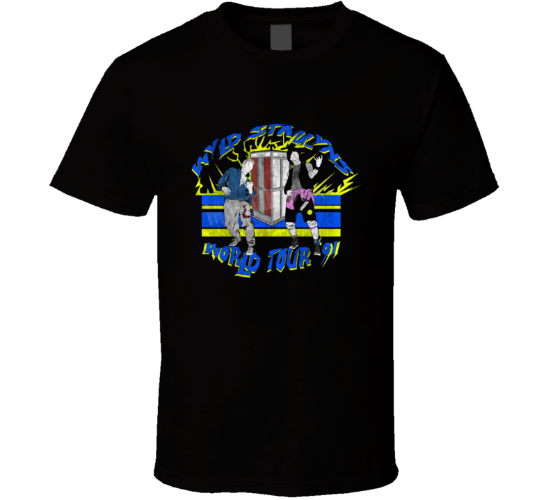 Bill And Teds Excellent Adventure Wyld Stallyns Tour Movie T Shirt Bill And Teds Excellent Adventure Wyld Stallyns Tour Movie T Shirt