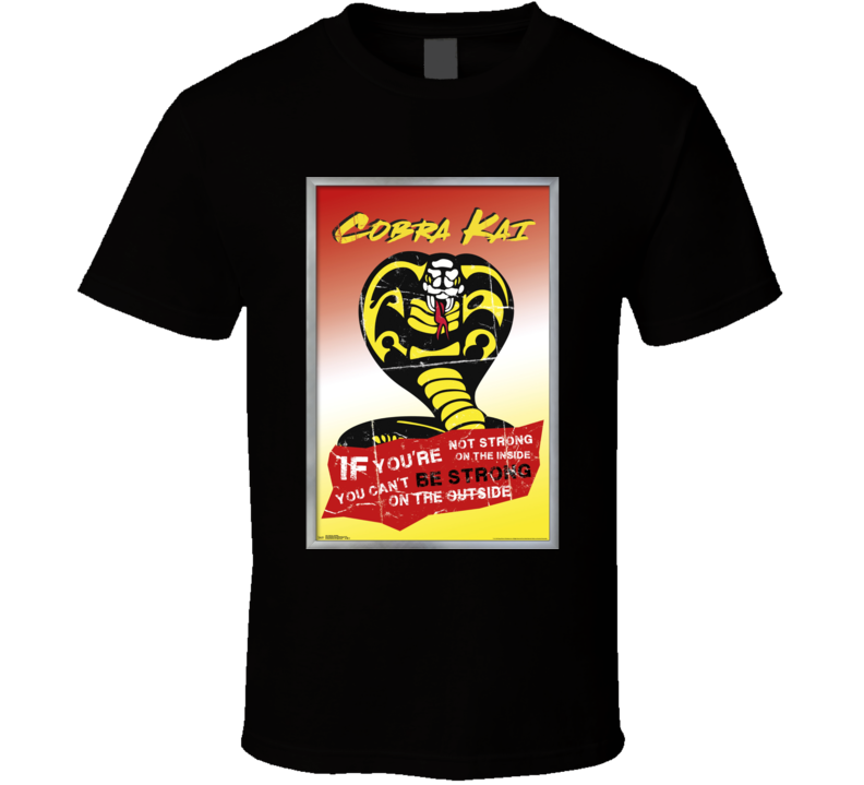 Cobra Kai Netflix Show Karate Kid Cult Dojo T Shirt