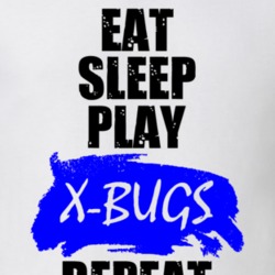 X Bugs Board Game Eat Sleep Repeat T Shirt 26859965