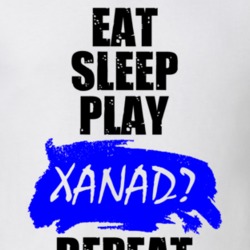 Xanadu Board Game Eat Sleep Repeat T Shirt 26859975