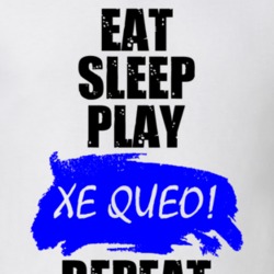 Xe Queo Board Game Eat Sleep Repeat T Shirt 26859981