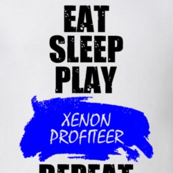 Xenon Profiteer Board Game Eat Sleep Repeat T Shirt 26859984