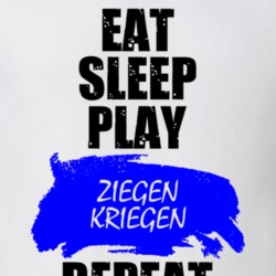 Ziegen Kriegen Board Game Eat Sleep Repeat T Shirt 26860089