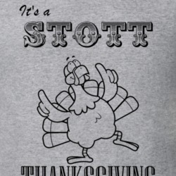 Its a Stott Thanksgiving Name Parody Funny T Shirt 32864691