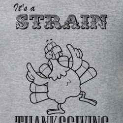 Its a Strain Thanksgiving Name Parody Funny T Shirt 32864730