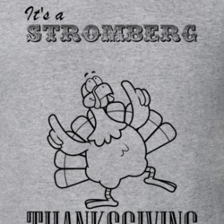Its a Stromberg Thanksgiving Name Parody Funny T Shirt 32864808