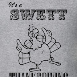 Its a Swett Thanksgiving Name Parody Funny T Shirt 32865076