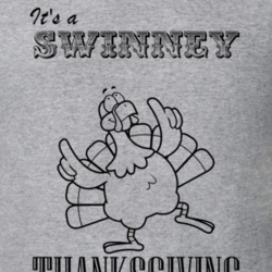 Its a Swinney Thanksgiving Name Parody Funny T Shirt 32865098