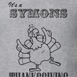 Its a Symons Thanksgiving Name Parody Funny T Shirt 32865132