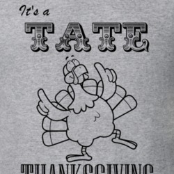 Its a Tate Thanksgiving Name Parody Funny T Shirt 32865271