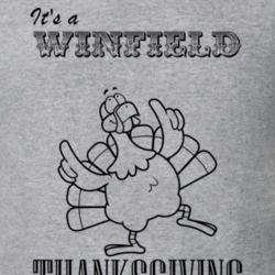 Its a Winfield Thanksgiving Name Parody Funny T Shirt 32866903