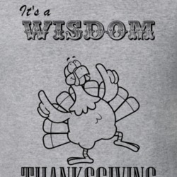 Its a Wisdom Thanksgiving Name Parody Funny T Shirt 32866969