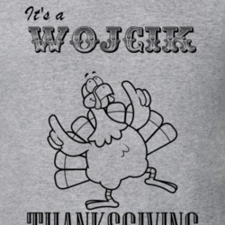 Its a Wojcik Thanksgiving Name Parody Funny T Shirt 32867023