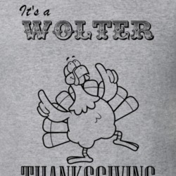 Its a Wolter Thanksgiving Name Parody Funny T Shirt 32867041