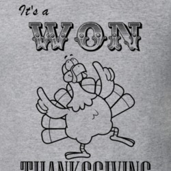Its a Won Thanksgiving Name Parody Funny T Shirt 32867050
