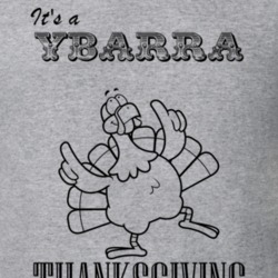 Its a Ybarra Thanksgiving Name Parody Funny T Shirt 32867205