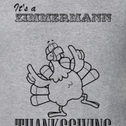 Its a Zimmermann Thanksgiving Name Parody Funny T Shirt 32867298