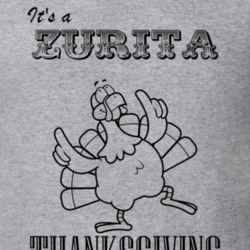 Its a Zurita Thanksgiving Name Parody Funny T Shirt 32867312