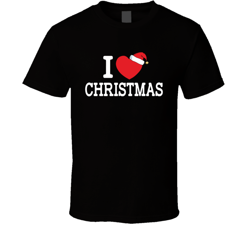 I Love Christmas Heart Xmas Funny Gift T Shirt I Love Christmas Heart Xmas Funny Gift T Shirt