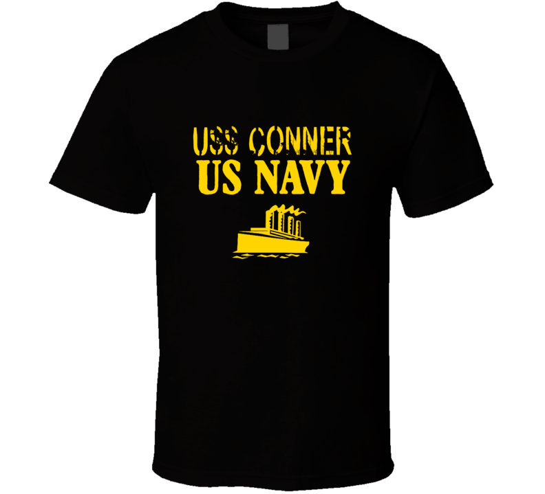 USS Conner US Navy Ship Crew Boat T Shirt