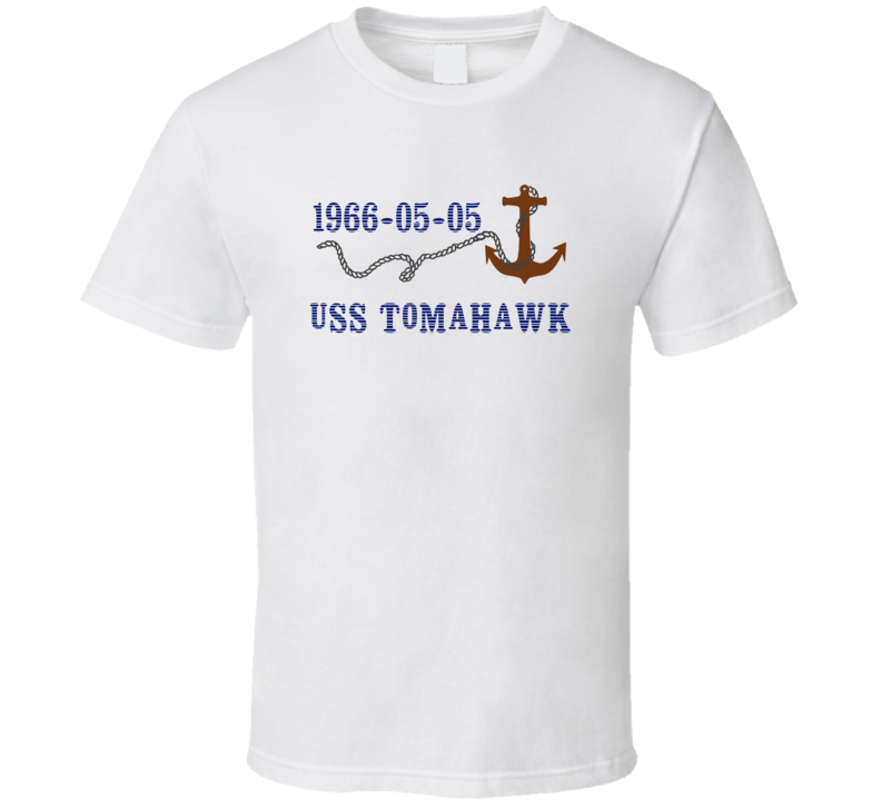 USS Tomahawk 24232 Anchor Navy Ship TShirt USS Tomahawk 24232 Anchor Navy Ship TShirt
