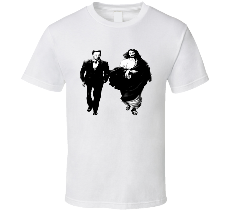 Walken WIth Jesus t shirt Christopher Walken Jesus shirt Funny Walken shirts