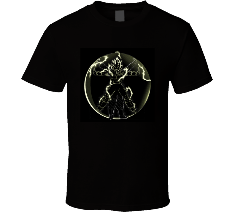 vitruvian man vegeta Dragon Ball Super T-Shirt