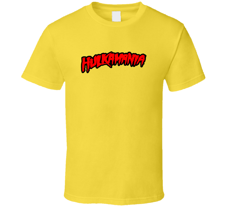 Hulkamania Hulk Hogan Wrestler Halloween Costume T Shirt