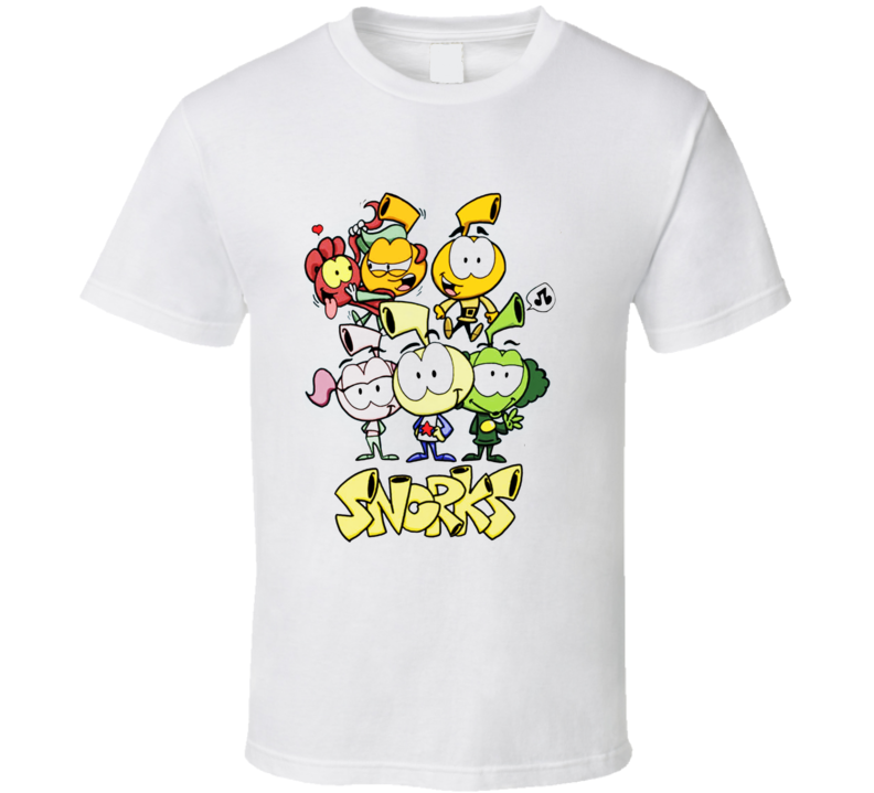 The Snorks Retro Cartoon T shirt The Snorks Retro Cartoon T shirt