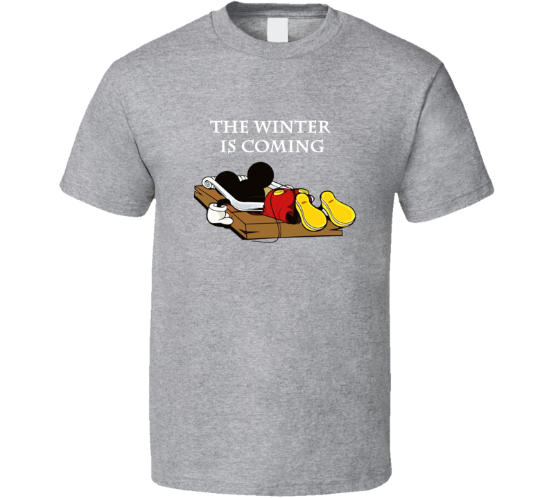 Mickey Mouse In Mousetrap Game Of Thrones T-shirt