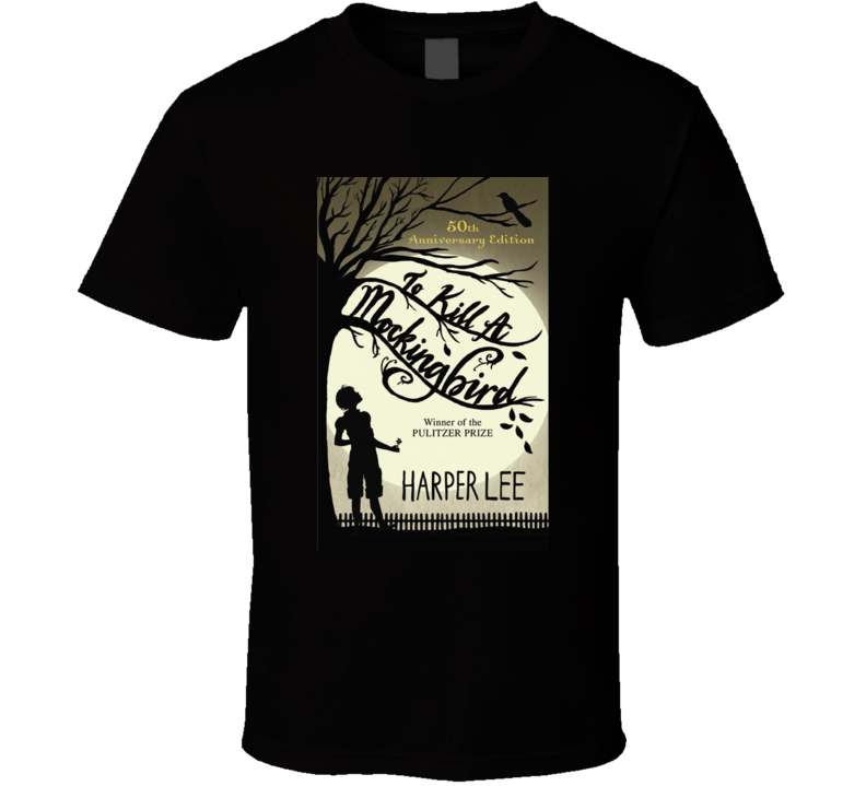 Kill A Mockingbird Novel Cover T-shirt Kill A Mockingbird Novel Cover T-shirt