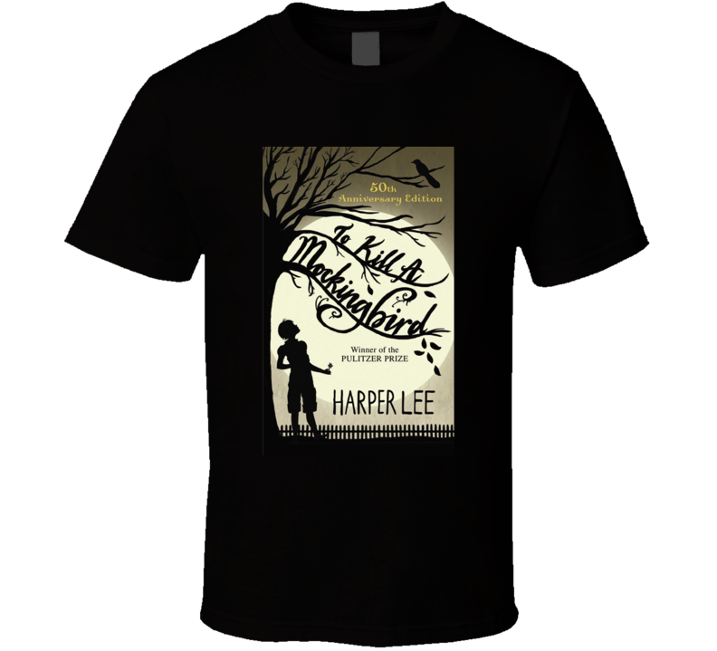 Kill A Mockingbird Novel Cover T-shirt