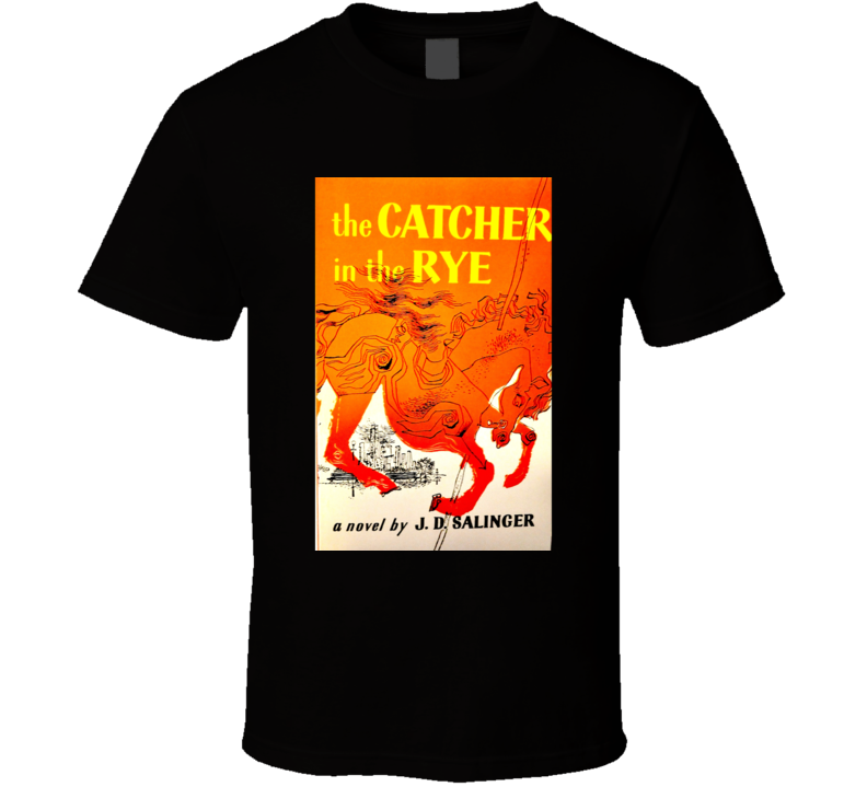Catcher In The Ryer Novel Cover T-shirt Catcher In The Ryer Novel Cover T-shirt
