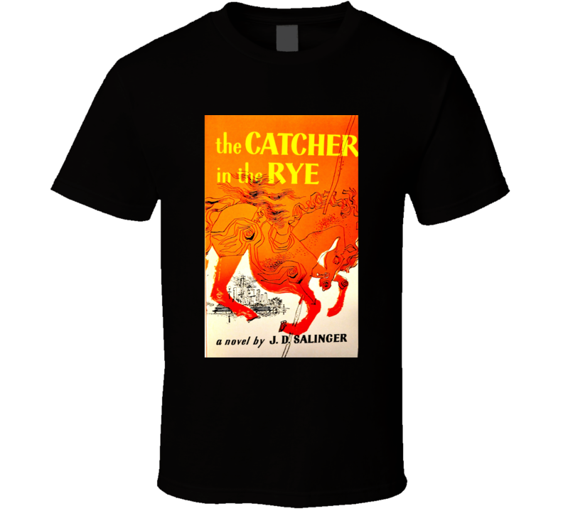 Catcher In The Ryer Novel Cover T-shirt