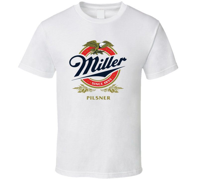 Millers Beer Logo T Shirt
